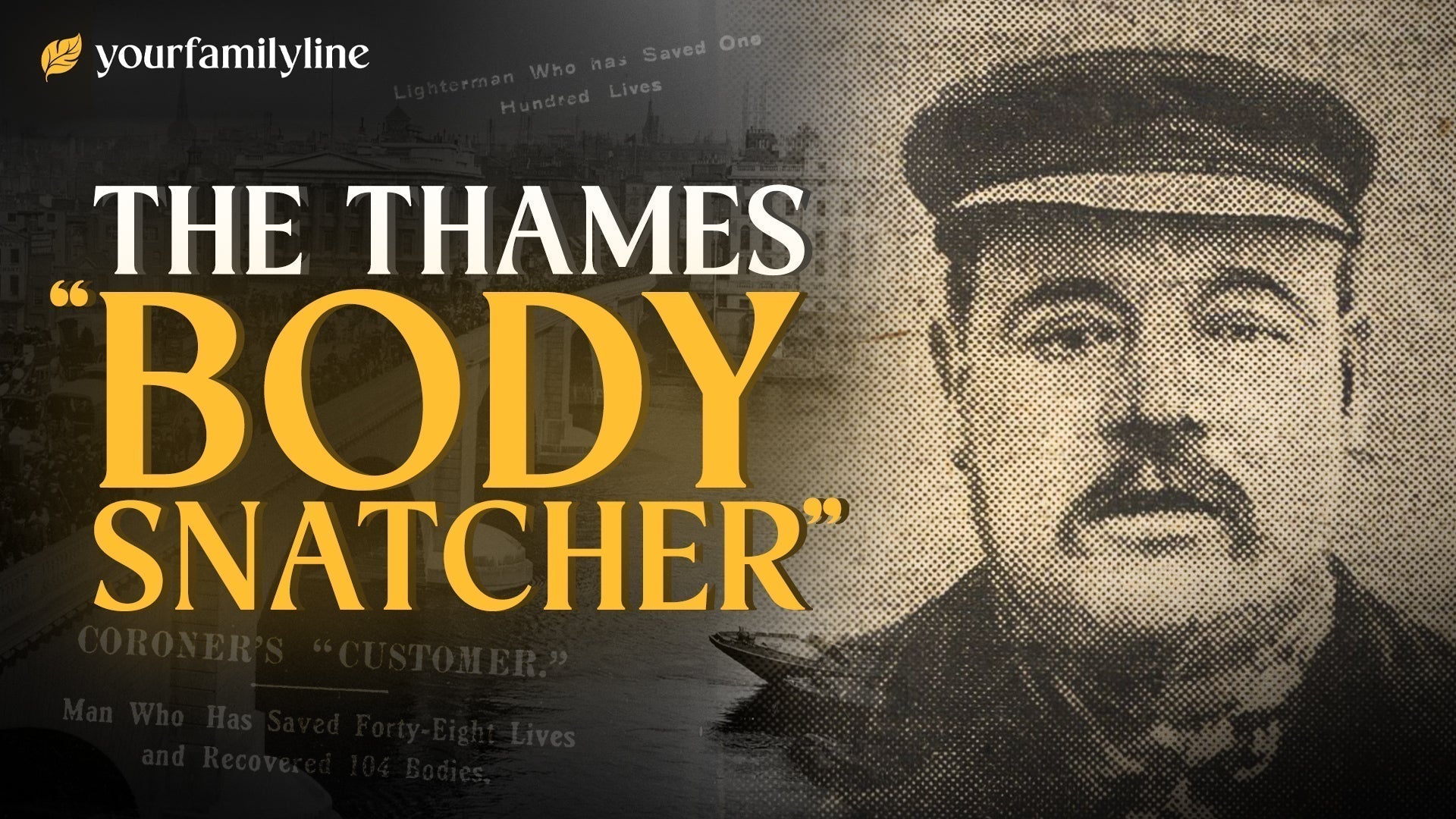 The Man Who Pulled 104 Bodies from the Thames